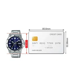 Casio MTP-VD01D-2EVUDF Enticer Analog Watch for Men (45 mm) image 2