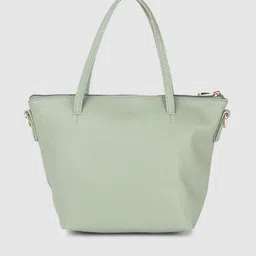 Baggit Green Solid Handheld Bag image 3