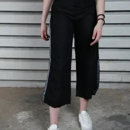 High Star Black Cotton Regular Fit Jeans-image-48