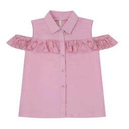 Pantaloons Junior Kids Pink Regular Fit Top-image-125