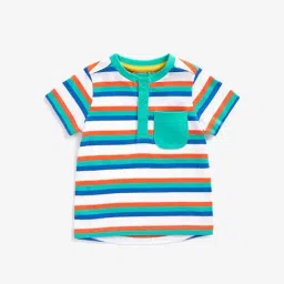Mothercare Kids Multicolor Striped T-Shirt-image-97