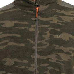Wildcraft Green Regular Fit Camouflage Jacket image 5
