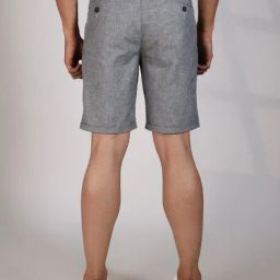 Thomas Scott Grey Regular Fit Texture Shorts image 2