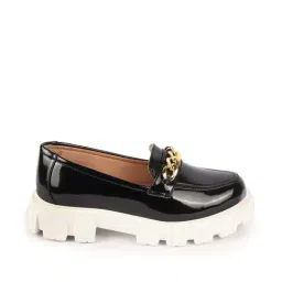 Fausto Women's Black Casual Loafers-picture-12