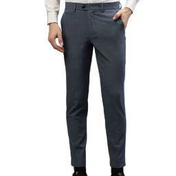 Lindbergh Blue Slim Fit Trousers-image-41