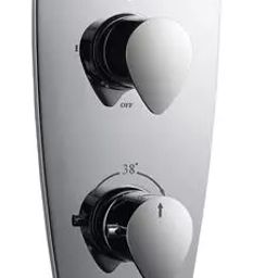 Jaquar Aquamax Exposed Part Kit of Thermostatic Shower Mixer with Chrome Finish VGP-CHR-81683K-image-85