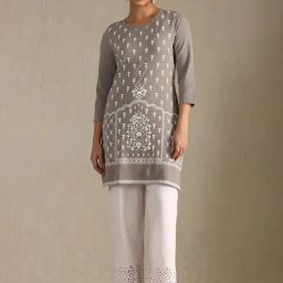 Soch Grey Cotton Printed Tunic-picture-28