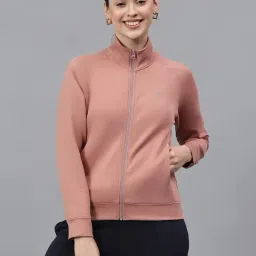 Cantabil Pink Polyester Solid Jacket-picture-12