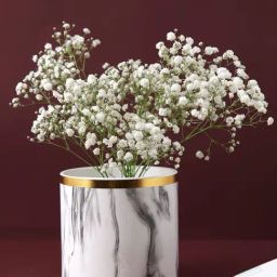 Tayhaa White & Black Ceramic Planter-image-76