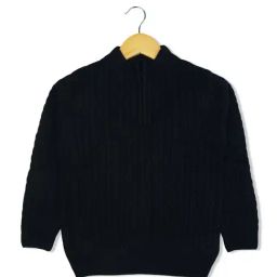 Bodycare Boys Black Cotton Sweater-image-61