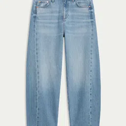 Marks & Spencer Women High-Rise Light Fade Jeans-image-101