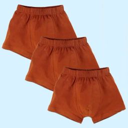 Kiddopanti Boys Brown Boxers (Pack of 3)-image-89