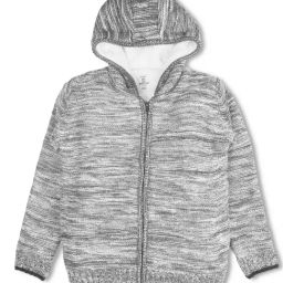 Bodycare Boys Grey Cotton Self Sweater-image-43