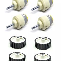 Invento 6V - 12V 5 Kg-cm 150 rpm DC Metal Geared Motor-11