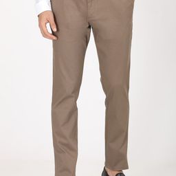 Indian Terrain Men Urban Tapered Fit Mid-Rise Regular Trousers-26