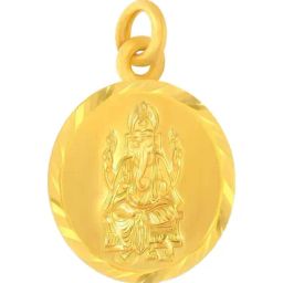 Bhima Jewels 22k (916) Yellow Gold Pendant for Unisex-picture-1