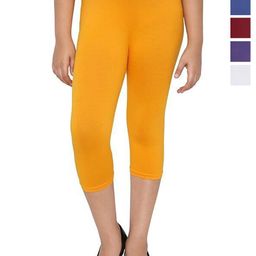 FRENCH KLEIDER Girls Pack of 5 Slim Fit Mid-Rise Capris-image-89