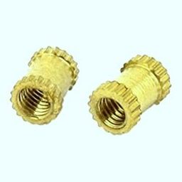 M4 X 8 mm Brass Heat set Threaded Round Insert Nut – 25 Pcs-35