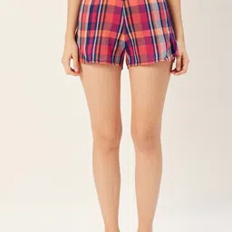 Sera Women Striped Technology Shorts-image-20