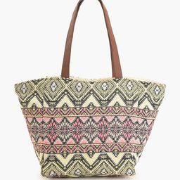 Anouk Women Abstract Printed Structured Tote Bag image 5
