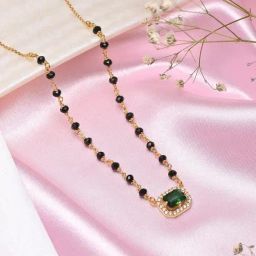 Zavya 925 Sterling Silver Divine Charm Princess Mangalsutra For Women-image-56