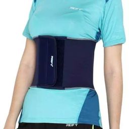 Reify 203.2 mm (8 Inch) After Delivery Tummy Reduction Abdominal Belt in Blue Color for Women, Size XL-15