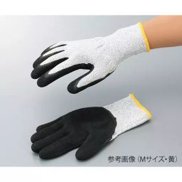 AS ONE Astool Fabric and NBR Cut Resistant Gloves Black and White Color, LL Size, 4-1059-01 (Pack of 1 Pair)-5