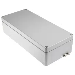 RS PRO Aluminium Enclosure IP65 IP66 IP67 IP68 Grey Lid 90 x 360 x 160mm, 1228929-image-19