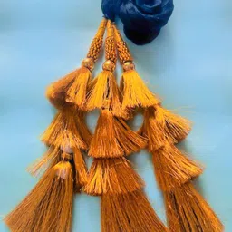 VAGHBHATT Women Hair Accessory Set of Patiala Bridal Paranda/Parandi-29