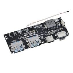 QC4.0 QC3.0 LED Color Display USB PD Fast Charge 22.5W With L interface-image-57