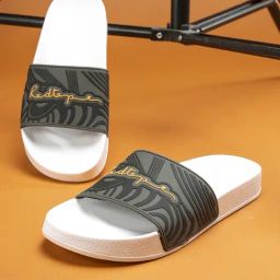 Red Tape Men's Olive Slides-image-18