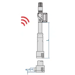 Insize C Type Digital Internal Micrometer Three Points 40-50 mm Range, 3113-50WL image 2