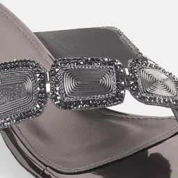 Mochi Embellished Open Toe Block Sandals image 5