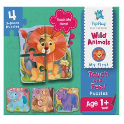 PepPlay My First Touch & Feel Puzzles - Wild Animals-12
