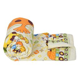 Filymore giraffe Single Bed comforter Cartoon Blankets for Kids | Dohar for Kid Boys & Girls | Children AC Blanket| Summer & Winter Blankets (60x90 Inches) (Yellow)-image-79