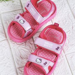 Kidsville Hello Kitty Featuring Kitty White Designed Sandals - Pink-image-76