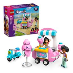 LEGO Friends Cotton Candy Stand and Scooter Toy Pretend-Play Set 110 Pieces - 42643-13