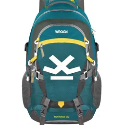 WROGN Unisex Printed Laptop Backpack with Rain Cover-35