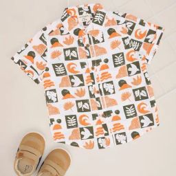 Pantaloons Baby Boys Bright White Regular Fit Shirt-image-96
