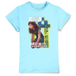 Gini & Jony Kids Blue Digital Print Top-picture-10