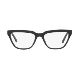Vogue Eyewear Black Rectangular Eye Frames for Women-image-24