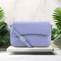 Fastrack Purple Solid Medium Satchel Handbag-image-56