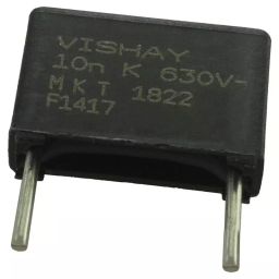 Vishay CAPACITOR POLYESTER FILM 0.01UF, 630V, 10%, RADIAL, MKT1822310635.-image-5
