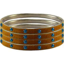 Vidhya Kangan Brown Brass Bangles-image-62