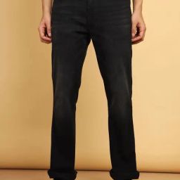 Wrangler Jacksville Black Comfort Fit Lightly Washed Jeans-picture-47