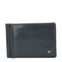 Louis Philippe Blue Casual Leather Bi-Fold Wallet for Men-37