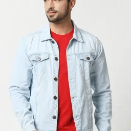 High Star Light Blue Full Sleeves Jacket-picture-21