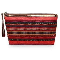 Sabhyata Tribal Multicolor Printed Small Wristlet-3
