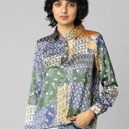 Only Multicolor Printed Shirt-image-27