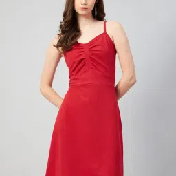 Rare Red A Line Dress-image-86